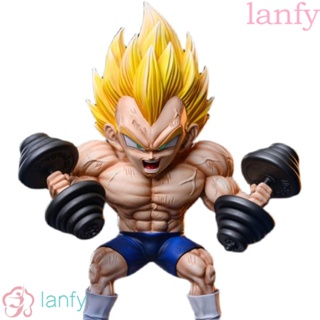 โมเดลฟิกเกอร์ PVC รูปปั้นอนิเมะ Vegeta Fitness Vegeta DBZ สําหรับตกแต่งบ้าน