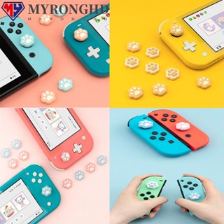 Myronghd เคสซิลิโคน รูปกรงเล็บแมว สําหรับจอยสติ๊กเล่นเกม Nintendo Switch