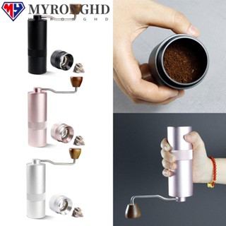 Myronghd เครื่องบดกาแฟ เครื่องเทศเอสเพรสโซ่ แบบสเตนเลสสตีล