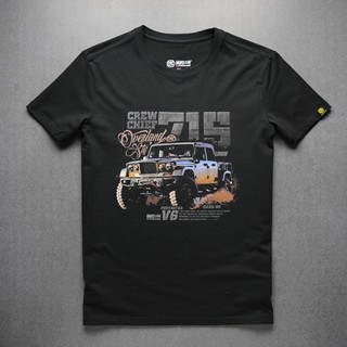 ใหม่ เสื้อยืดลําลอง แขนสั้น พิมพ์ลาย Attitude Overland off-road M71 แฟชั่นฤดูใบไม้ผลิ ฤดูร้อน