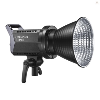 Fw Godox Litemons LA150D ไฟสตูดิโอ LED 190W 5600K อุณหภูมิสี 8 FX CRI96+ TLCI97+ เมาท์โบเวน ควบคุมผ่านแอพ สําหรับบ้าน และสตูดิโอ