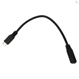 Fw Mini USB to 3.5mm Mic Microphone Adapter Cable Cord for Gopro HD  1 2 3 3+ 4 Camera