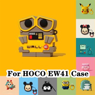 【พร้อมส่ง】สําหรับ Hoco. Ew41 เคสหูฟัง แบบนิ่ม รูปสามมิติ สําหรับ HOCO EW41