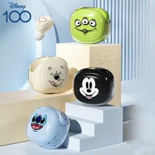 Disney D46 หูฟังบลูทูธไร้สาย 5.3 หน้าจอพาวเวอร์ 100th Anniversary Series Winnie The Pooh Mickey Alien Stitch HiFi ความทนทานสูง