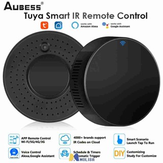 Aubess สมาร์ท Ir รีโมทคอนโทรล Wifi Ir Blaster Controller Universal Repeater Hub ทำงานร่วมกับ Alexa Tuya App สมาร์ทในครัวเรือน MOLISA