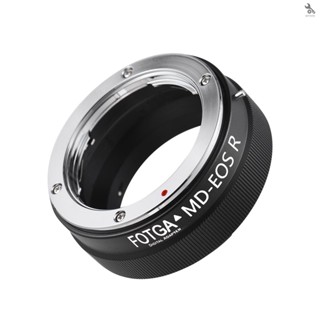 {self} FOTGA Manual Lens Mount Adapter Ring Aluminum Alloy for Minolta MD MC Mount Lens to  EOS R/RP/Ra/R5/R6/R7/R10 RF-Mount Mirrorless Camera