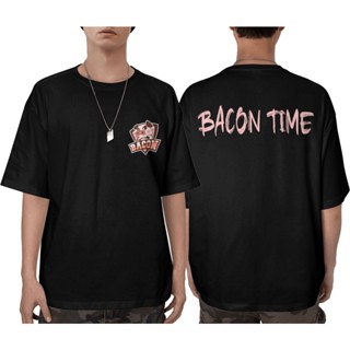 เสื้อเบคอนไทม์ เกมส์ROV แขนสั้นคอกลม cotton ใส่ได้ทั้งชายและหญิง Bacon Time เสื้อยืด oversize พร้อมส่ง