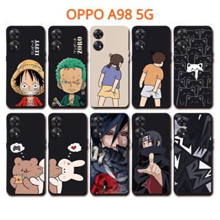 เคสโทรศัพท์มือถือแบบนิ่ม กันรอยกล้อง ปรับแต่งได้ สําหรับ OPPO A98 5G