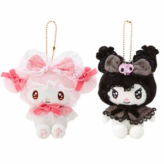 Sanrioed Kuromi My Melody Sweet Lolitas ตุ๊กตายัดนุ่นน่ารัก พวงกุญแจ จี้ตุ๊กตา 12 ซม.