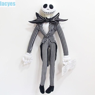 Lacyes ตุ๊กตาหัวกระโหลก Skellington ผ้ากํามะหยี่ขนนิ่ม ขนาด 50 ซม.