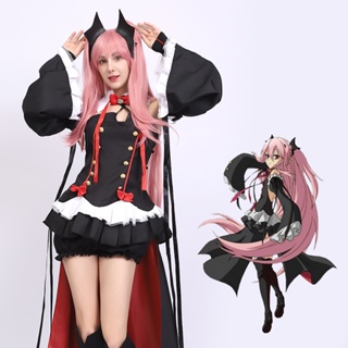 ชุดคอสเพลย์ คอสเพลย์ อนิเมะ Seraph of The End Krul Tepes แม่มด แวมไพร์ ฮาโลวีน สําหรับผู้ใหญ่ ผู้หญิง