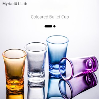 Myriadu กระสุนแก้วอะคริลิค พลาสติก สร้างสรรค์ สําหรับใส่เครื่องดื่ม เหล้า ไวน์