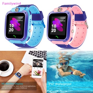 Familywind&gt; Q12 นาฬิกาข้อมือ Smart Watch SOS กันน้ํา IP67 สําหรับเด็ก IOS Android