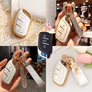 เคสกุญแจรีโมตรถยนต์ TPU แบบนิ่ม สําหรับ MG ZS EV MG6 EZS HS EHS 2019 2020 Roewe RX5 I6 I5 RX3 RX8 ERX5