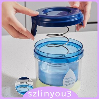 [Szlinyou3] เครื่องทําโยเกิร์ต กรีก สเตนเลส ใช้ซ้ําได้ สําหรับแยกนมถั่วเหลือง