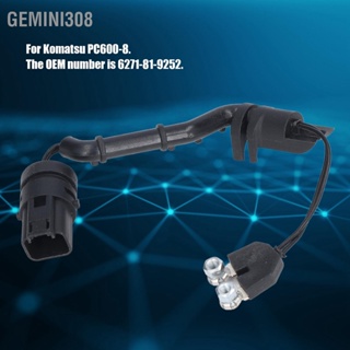 Gemini308 หัวฉีดน้ำมันเชื้อเพลิง ชุดสายไฟ อุปกรณ์เสริมรถขุด TOSD‑28‑055 สำหรับ Komatsu PC600‑8 6271‑81‑9252