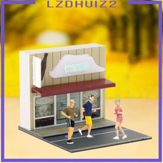 [Lzdhuiz2] โมเดลไดโอราม่า 1:64 สําหรับตกแต่งบ้านตุ๊กตา