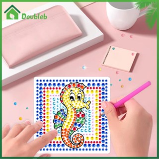 【Doub X ✮】ชุดสติกเกอร์ปักครอสสติตช์คริสตัล เพชรโมเสก ตามตัวเลข DIY สําหรับเด็ก ผู้ใหญ่ ผู้เริ่มต้น ✮