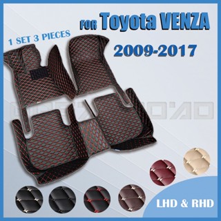 แผ่นรองพื้นรถยนต์ RHD สําหรับ Toyota VENZA 2009 2010 2011 2012 2013 2014 2015 2016 2017