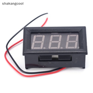 Shakangcool เครื่องทดสอบแรงดันไฟฟ้าดิจิทัล DC 0-30V สีแดง สําหรับรถยนต์ LW SZUS SGL