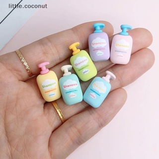 [little.coconut] แชมพูเจลอาบน้ําจิ๋ว 1:12 สําหรับตกแต่งบ้านตุ๊กตา 10 ชิ้น ต่อชุด