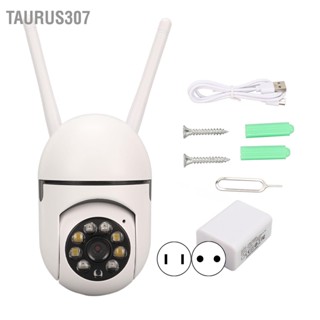 Taurus307 กล้องรักษาความปลอดภัย 1080P HD 2.4GHz WiFi 2 Way Call Motion Alarm Smart Camera สำหรับครัวเรือน 100 ถึง 240V