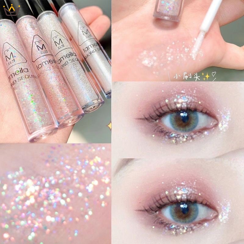 Lameila Liquid Eyeshadow อายแชโดว์กริตเตอร์แบบแท่ง เนื้อเจล  YUE