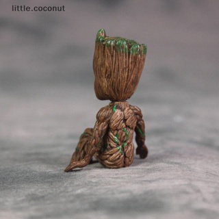 [little.coconut] โมเดลตุ๊กตาฟิกเกอร์ รูปการ์ตูน Guardians Of The Galaxy Tree Man ขนาด 6 ซม. ของเล่นสําหรับเด็ก