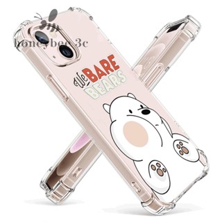 【We Bare Bears】Realme 8 5G 7 Pro 7i 6 6s 5 5s 5i 6i 6 Pro ใส กันกระแทก TPU เคสเจลลี่ เคส