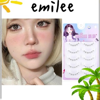 Emilee ขนตาปลอม ล่าง ธรรมชาติ ทั้งคู่ ปีศาจ ขนาดเล็ก ขนตาปลอมชิ้นเดียว สําหรับผู้หญิง