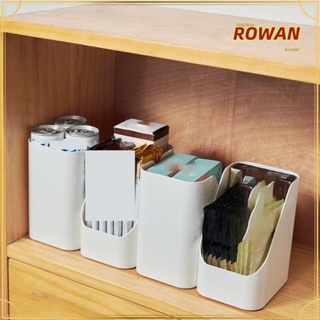 Rowans กล่องเก็บอาหาร ผัก เครื่องสําอาง แบบพลาสติก สําหรับจัดระเบียบตู้เย็น