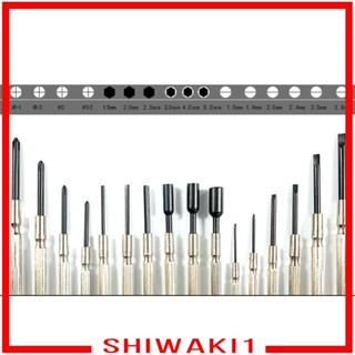 [Shiwaki1] ชุดเครื่องมือไขควง ขนาดเล็ก แม่นยํา สําหรับซ่อมแซม 16 ชิ้น