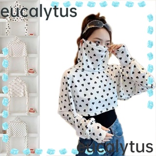 Eucalytus1 เสื้อแขนยาว ผ้าคลุมไหล่ ผ้าเรยอน กันแดด ระบายอากาศ ป้องกันรังสียูวี