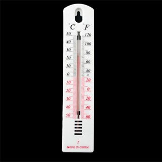 【yunhai】Wall Hung Thermometer Outdoor Garden Garage Indoor House Office Thermometer