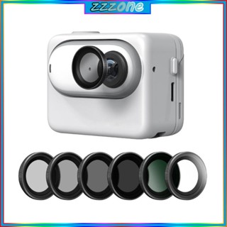 Zzz ฟิลเตอร์เลนส์ กันน้ํา สําหรับกล้องแอคชั่น Insta360 Go 3 ND8 ND16 ND32 UV CPL Insta360GO3