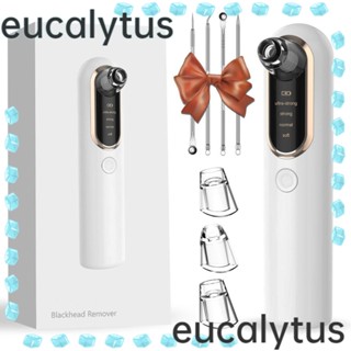 Eucalytus1 เครื่องกําจัดสิวเสี้ยน สิวหัวดํา เครื่องมือดูแลผิวไฟฟ้า กําจัดสิวเสี้ยน รูขุมขน ทําความสะอาด