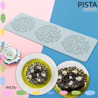 Pista แม่พิมพ์ซิลิโคน รูปพวงหรีดดอกไม้ สําหรับตกแต่งเค้ก ฟองดองท์