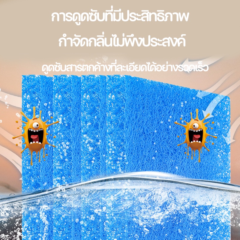 COD ฟิลเตอร์แมท ขนาด50×50×4cm/50×40×4cm ชนิดหยาบ ใยกรองตู้ปลาบ่อปลา