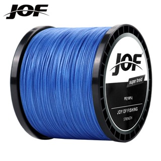 Jof สายเอ็นตกปลา แบบถัก 22-88LB 300M 500M 1000M 8 เส้น