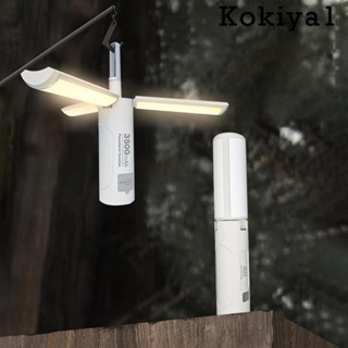 [Kokiya1] โคมไฟ LED ชาร์จ USB สําหรับตั้งแคมป์ ปิกนิก แบกเป้