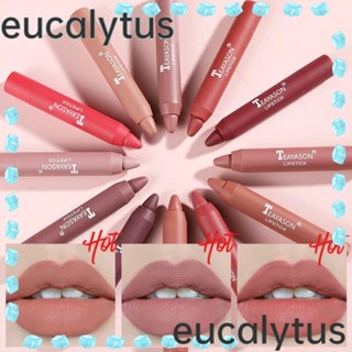 Eucalytus1 ลิปสติก เนื้อแมตต์กํามะหยี่ สีน้ําตาลนู้ด