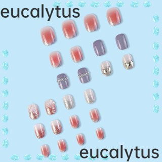 Eucalytus1 เล็บปลอม แบบกด รูปผีเสื้อ