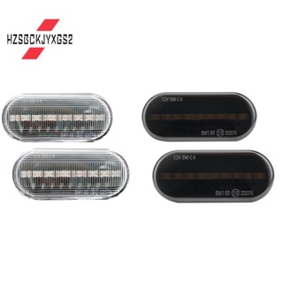 ไฟเลี้ยว Led สีเหลืองอําพัน สําหรับ Seat Ibiza Leon Skoda Octavia Ford Focus Mk2 2 ชิ้น