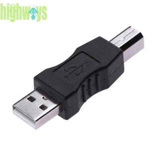 อะแดปเตอร์แปลง USB Type A ตัวผู้ เป็น USB Type B ตัวผู้ สําหรับ PC [highways.th]