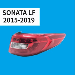 Hyundai SONATA LF LED 2015-2019 เสื้อ​ไฟท้าย ไฟท้าย​แต่ง ไฟท้ายไฟเบรค​ ไฟเลี้ยว Taillamp Taillight ไฟท้าย​ พร้อมทับทิม ไฟท้ายกันชนหลังสําหรับ​ ทับทิมในฝาท้ายไฟท้าย ไฟเบรก ไฟสัญญาณเตือน