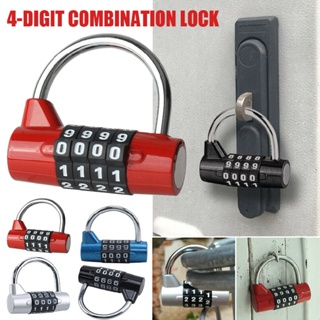 New Weatherproof Security Padlock Outdoor Heavy Duty 4-Digit Combination Lock