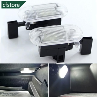 Cfstore กล่องเก็บไฟ LED 1 ชิ้น สําหรับ VW Golf Mk4 Bora Touran Caddy Skoda Fabia Octavia Superb J3W9