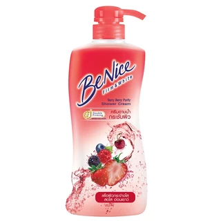 Benice บีไนซ์ ครีมอาบน้ำ ผิวสวยกระจ่างใส ชุ่มชื้น ชนิดขวด ถุงเติม 400มล.