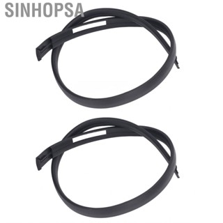 Sinhopsa 755520C050  Flexible Rubber 2Pcs Roof Drip Molding Weatherstrip for Tundra Double Cab 2007 To 2020