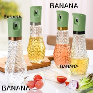 Banana1 ขวดสเปรย์ฉีดน้ํามัน สเตนเลส สีเขียว ทนทาน สําหรับทําอาหาร